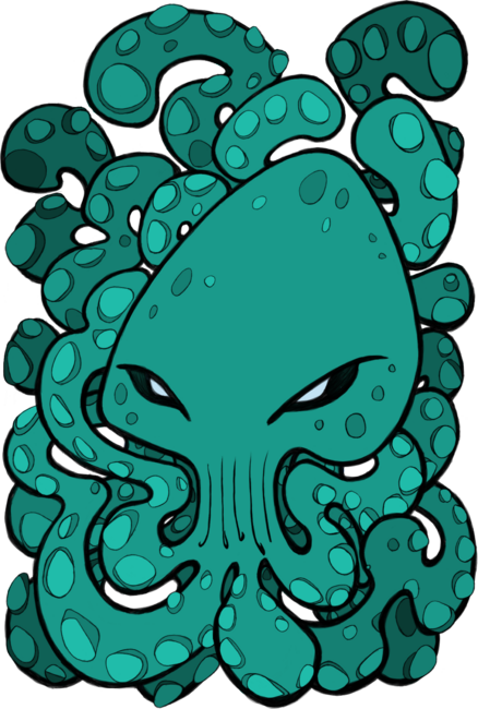 Octopus Squid Kraken Cthulhu Sea Creature - Arcadia