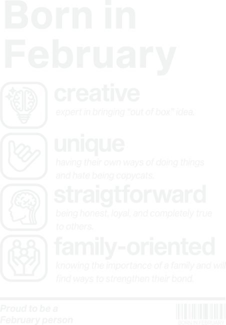 Born In February Personality by Mukanev