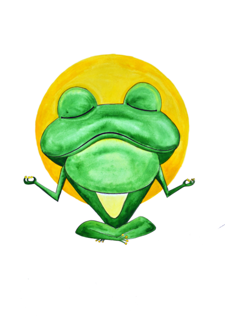 Yogi Froggy by ArtbyNikitaJariwala