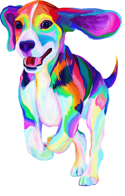 Colorful Beagle