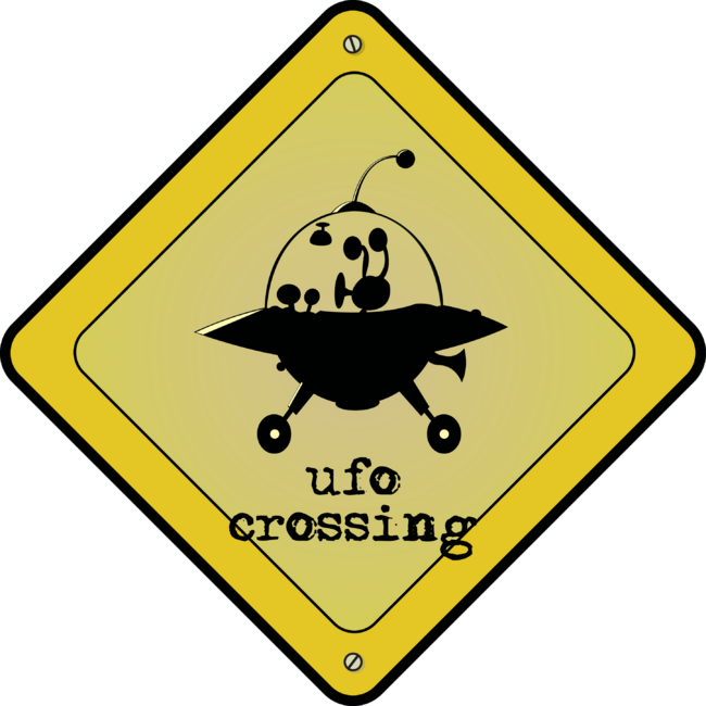 UFO crossing