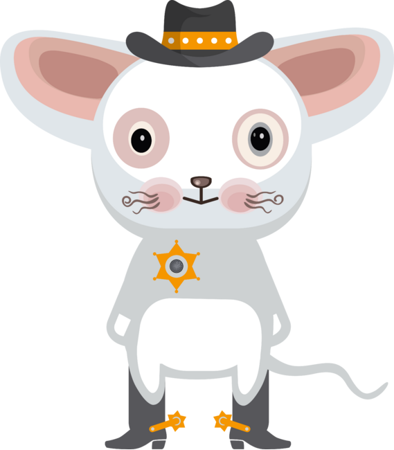 sheriff mouse