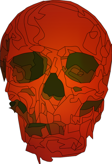 Skull - Red
