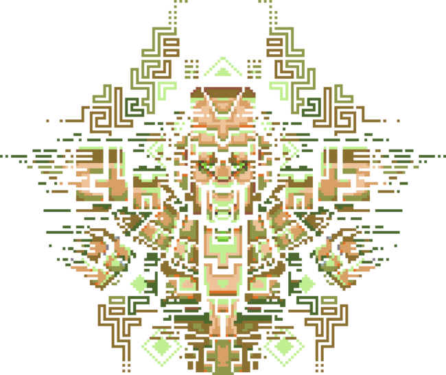 Pixel Bot Aztec