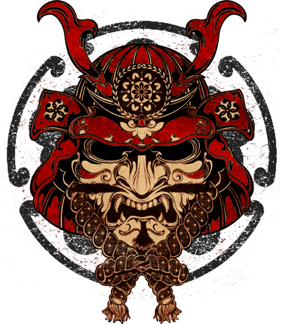 Samurai Head Mask by MYSUNLIFE