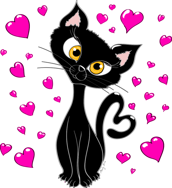 Black Cat in Love