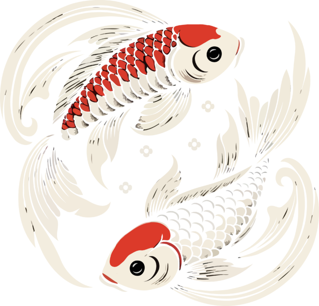 Japanese Koi Fish by katzura