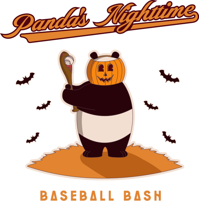 Pumpkin Panda: Baseball Bash by CoriKzt