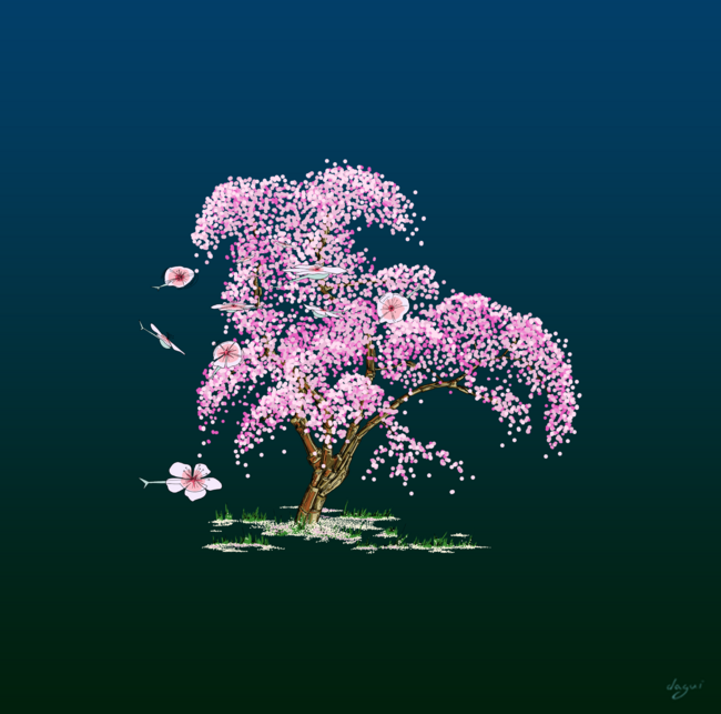 Steampunk Cherry Tree