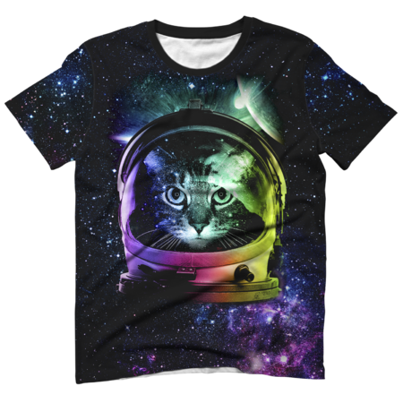 Astronaut Cat by clingcling