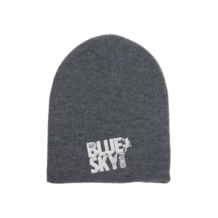 Blue Sky Fund Charcoal Flat Beanie