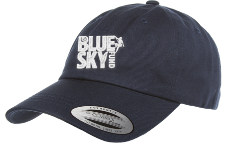 Blue Sky Fund White Logo Dad Hat