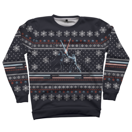 Star Wars Lightsaber Duel Holiday Christmas Sweater by StarWars