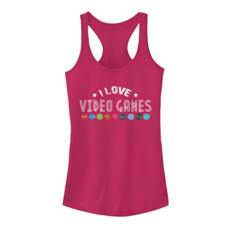gamer : i love video games by dmcloth