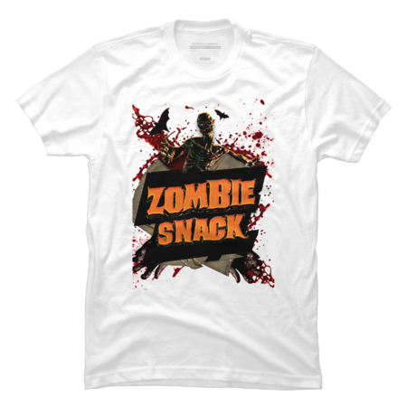 Zombie Snack Scary Halloween Costume Gift by pipetro