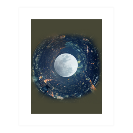 Moon Universe - Night Sky Moon