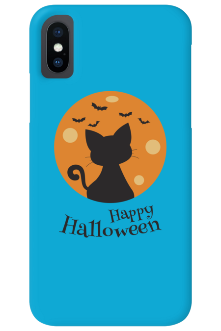 Happy Halloween Cat by MondaySunshine