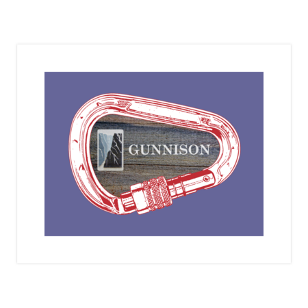 Gunnison Climbing Carabiner by EsskayDesigns