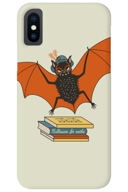Bat granny book lover by boriana