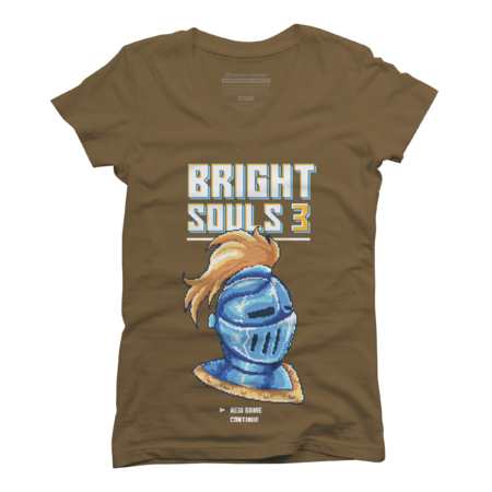 Bright Souls 3, 80's Pixel game graphics design