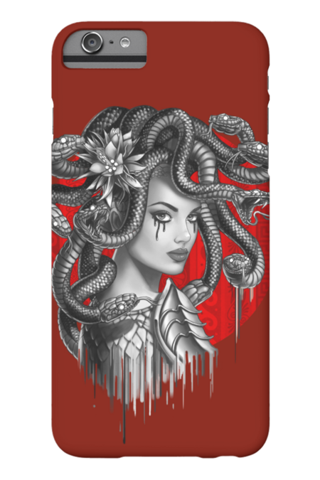 Snake Head Girl Medusa by bomazu