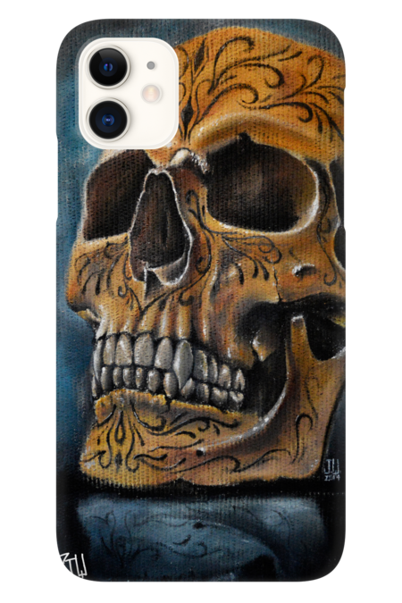 JEREMY WORST &quot;Skull 2014&quot; Original Artwork skull tshirt