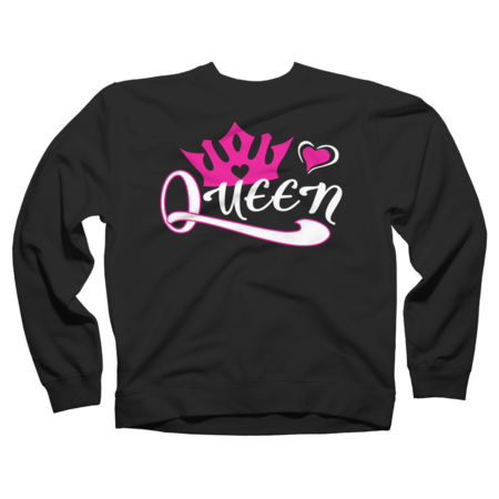 Queen with pink crown by mxmdesigns