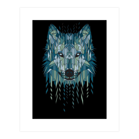 Geometric Wolf by jun087