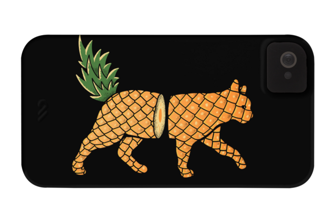 Fruit Cat: Pineapple by tobiasfonseca