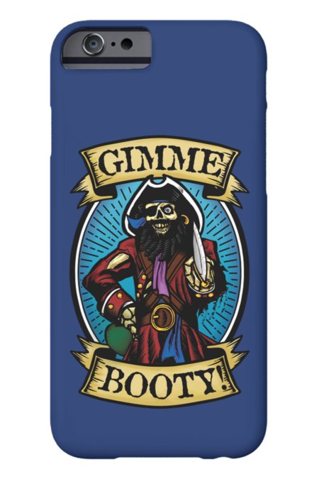 &quot;Gimme Booty&quot; Skeleton Pirate Fest Design