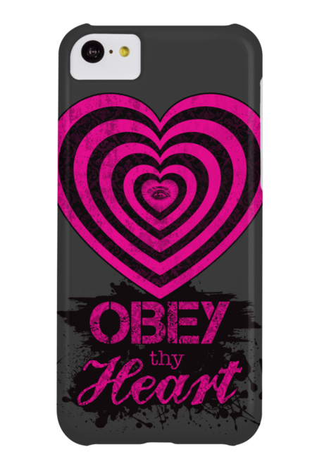 Obey Your Heart by PhilWassellArt