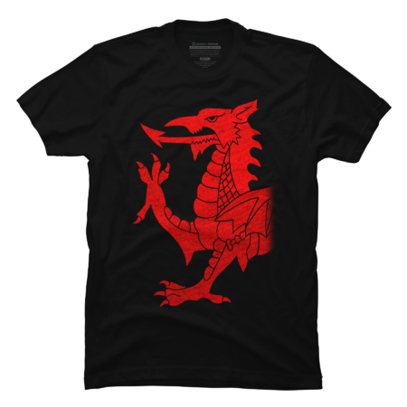Cymru Dragon Red Halftone by Snazzygaz