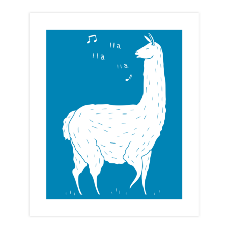 Song Of The Llama by obinsun