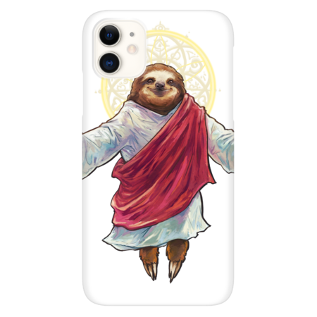 Sloth Jesus Phone Case