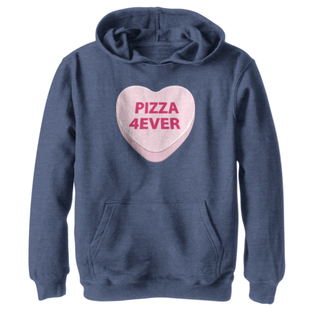 Pizza Forever candy heart by AnnArtshock