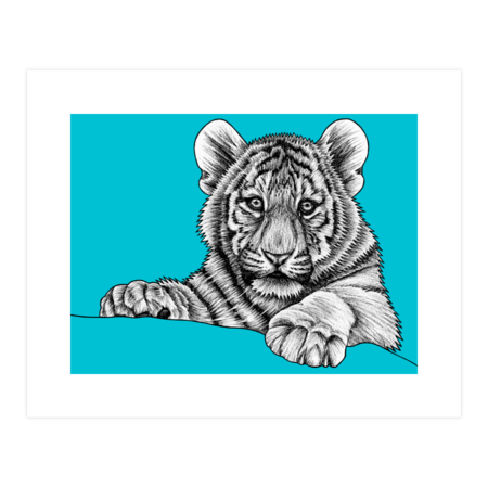 Tiger cub by LorenDowding