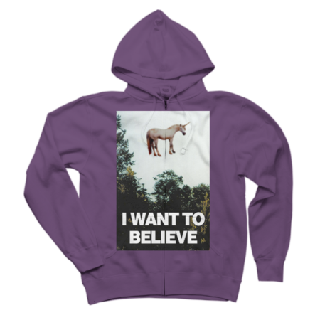 I Want To Belive! (in unicorns) by biotwist