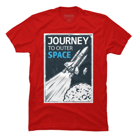 Journey to Outer Space T-Shirt by EBCD