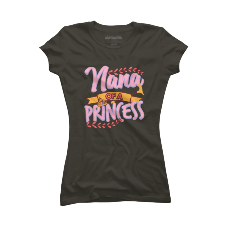 Nana Of A Princess Crown Pink Design by BrodieNochie