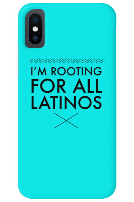 I'm Rooting For All Latinos Black Crossed Arrow by BrodieNochie