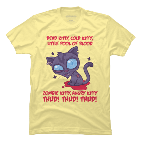 Dead Cold Angry Zombie Kitty by fizzgig