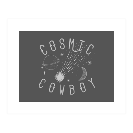 Cosmic Cowboy by LittleBunnySunshine
