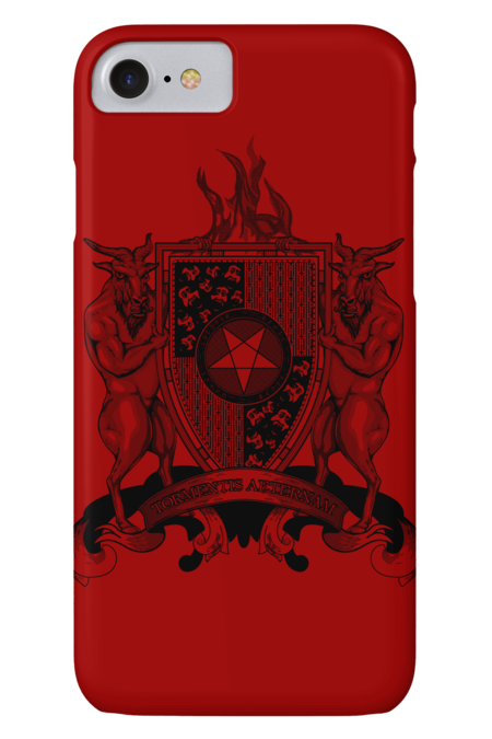 Coat of Arms, Crest, Heraldry of Hell, Devil Demon Satan Lucifer by vectalex