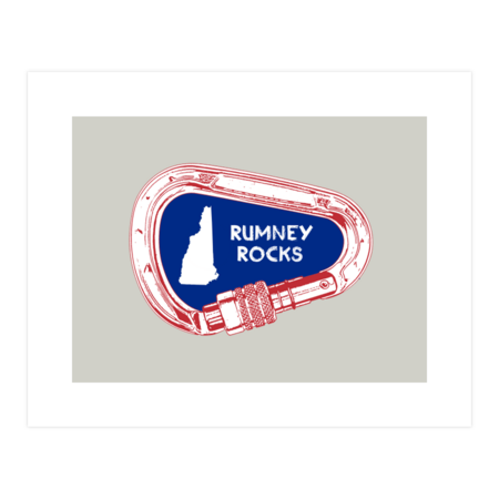 Rumney Rocks Climbing Carabiner by EsskayDesigns