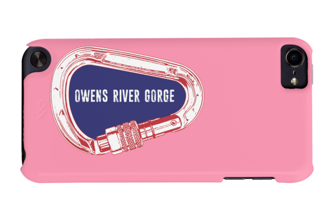 Owens River Gorge Climbing Carabiner by EsskayDesigns