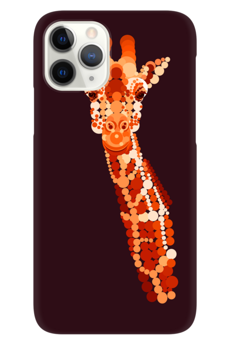 Orange giraffe by okkidesign