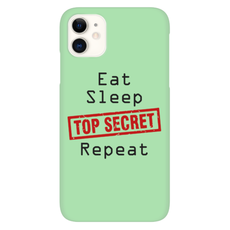 Eat Sleep Top-Secret Repeat by MonkeyStore