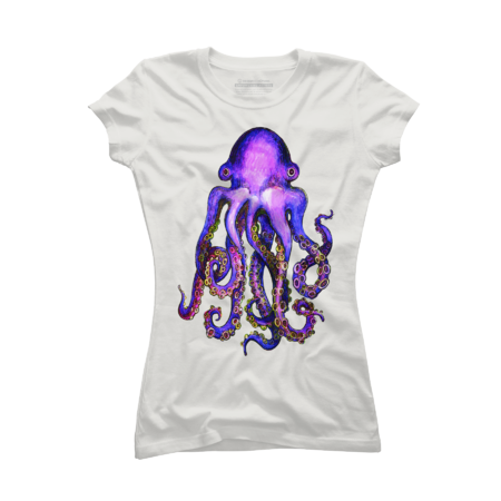 Purple Cephalopod by dotsofpaint