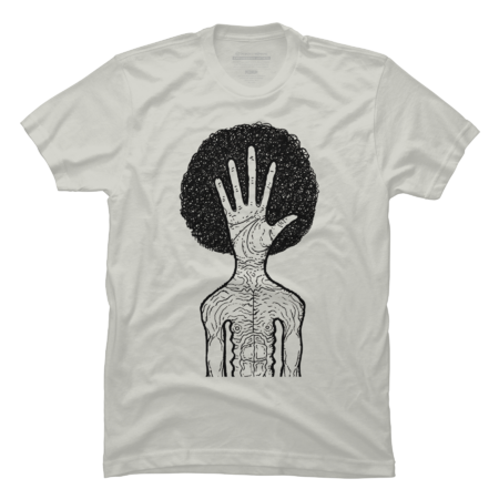 Afro_Hand_Man by IvoryDevil
