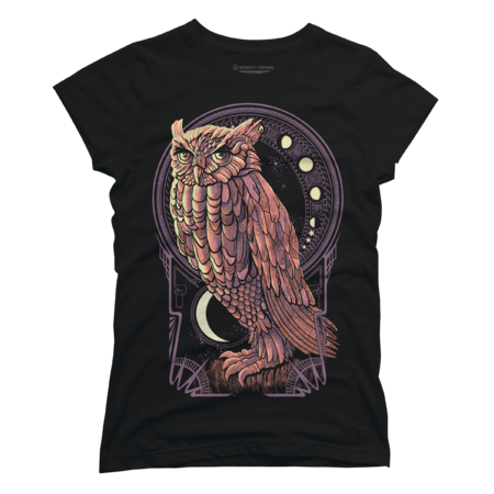 Owl Nouveau by qetza